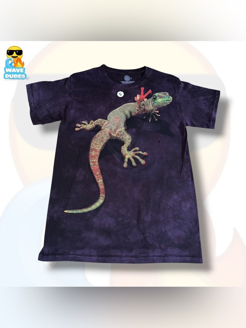 Men’s The Mountain Peace Out Gecko T-Shirt